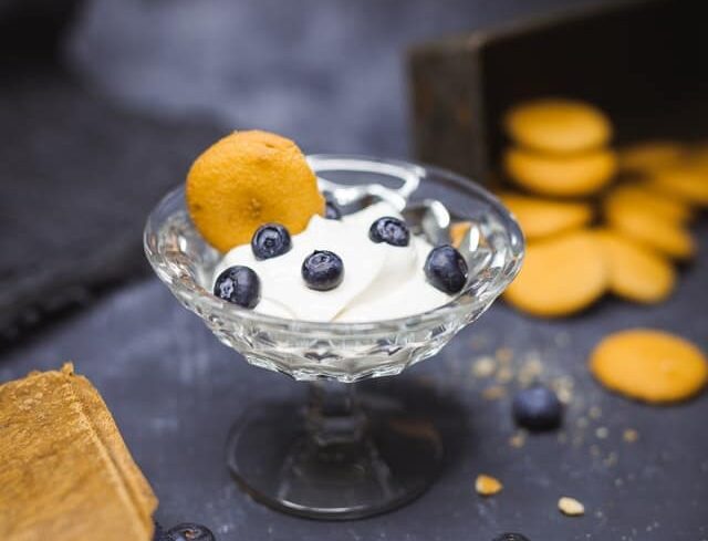 Blueberries yogurt Blueberries yogurt