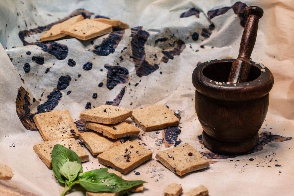 Rye crackers Rye crackers