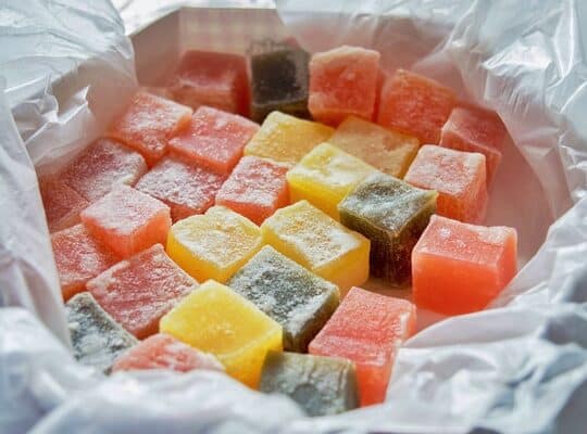 Gluten Free Turkish Delight Recipe (Only 141 Kcal)
