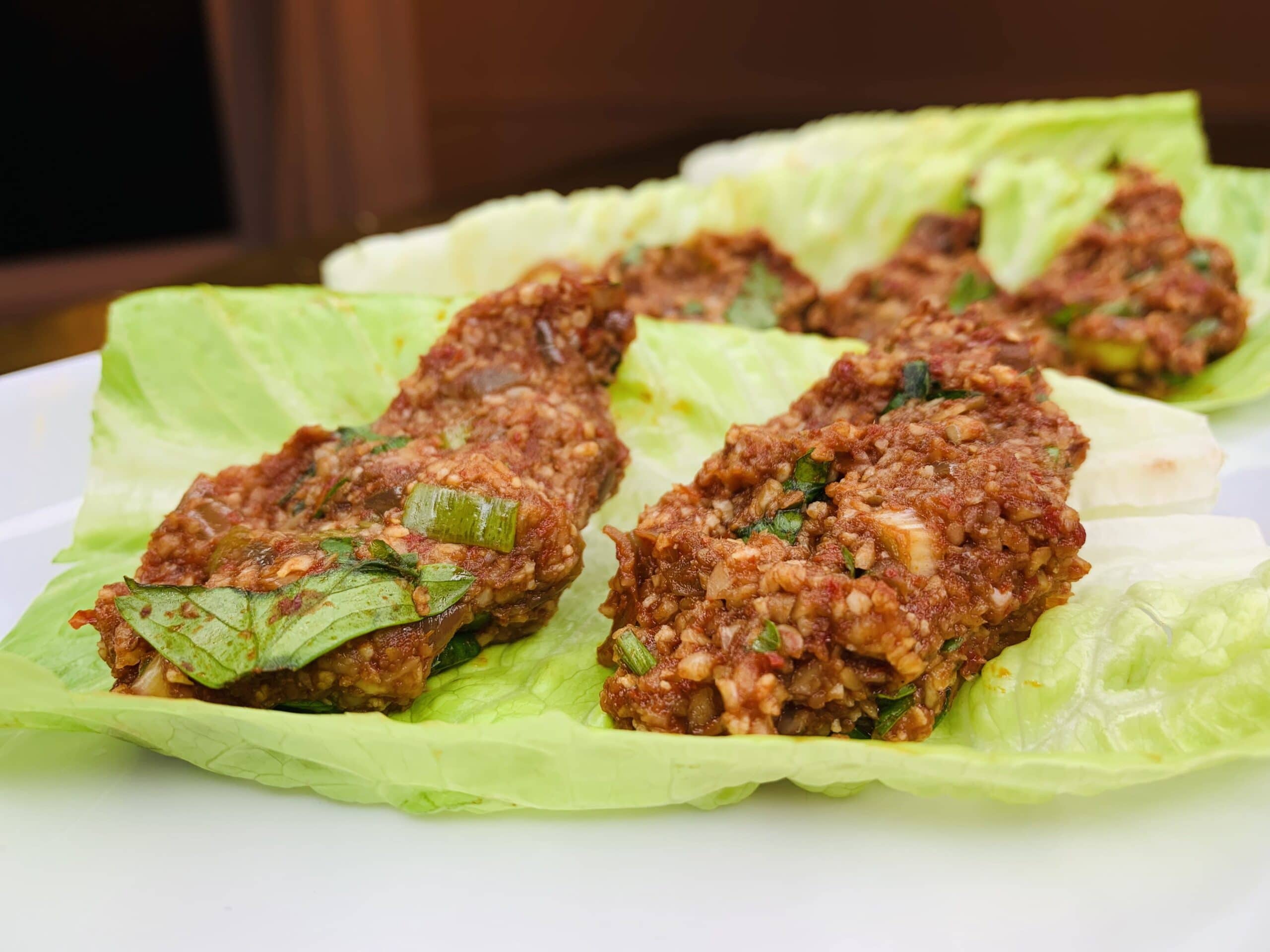 Keto Turkish Raw Meatball Recipe
