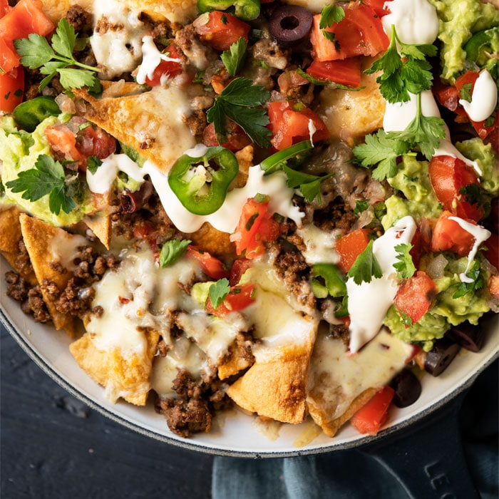 The Best Keto Nachos Recipe with Chicken