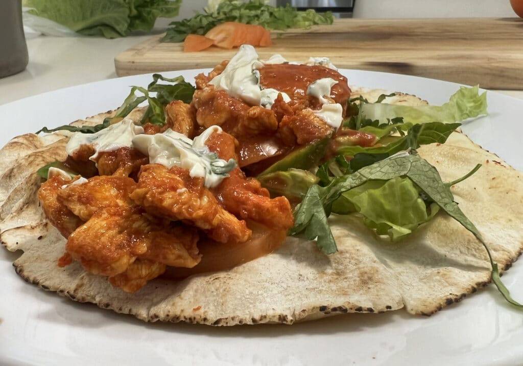 Turkish Chicken Wrap Turkish Chicken Wrap