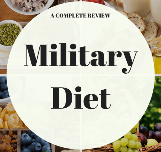 3 Day Vegetarian Military Diet Plan