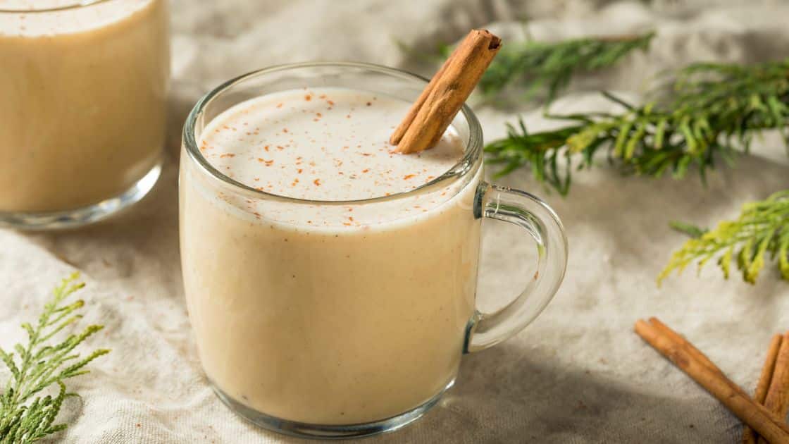 Microwave Keto Eggnog