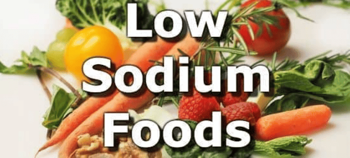 Printable Low Sodium Diet Food List