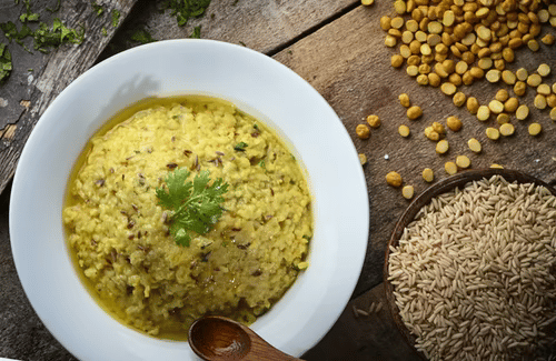 High Protein Fiber Diet Food 5 Ideas of High Protein Fiber Diet Food - Rice and lentils