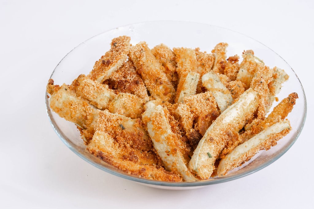 Best Vegetarian Fast Food Breaded zucchini