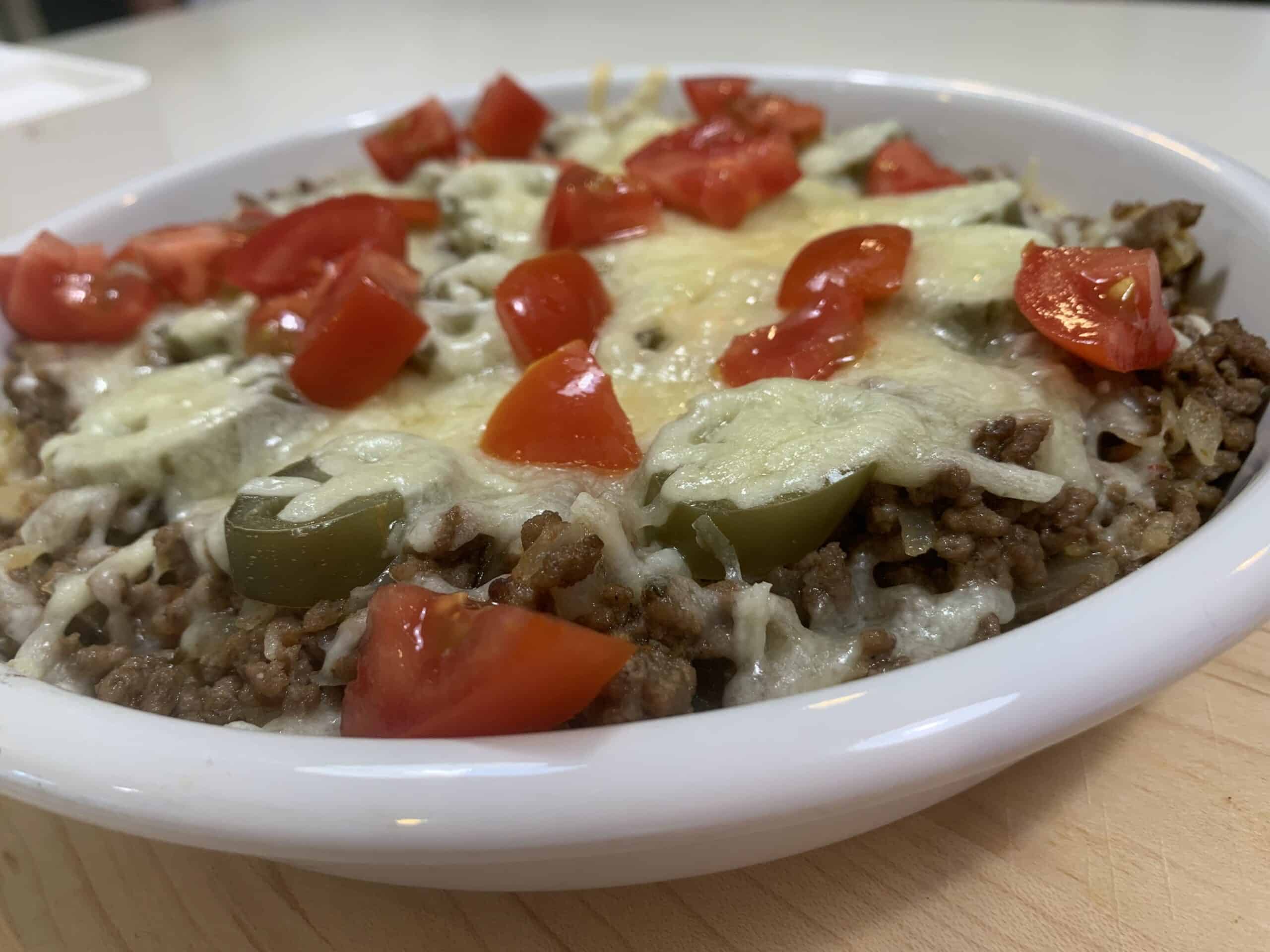 Keto Tex Mex Casserole Recipe | 3g Net Carb