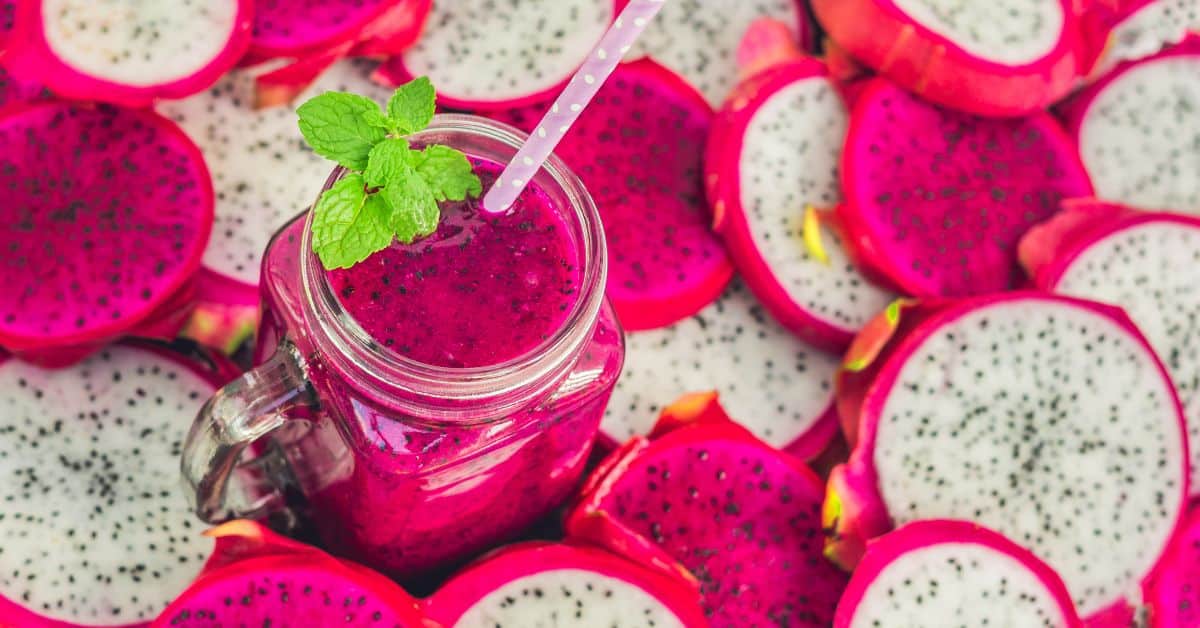 620 Calorie Dragon Fruit Smoothie Recipe