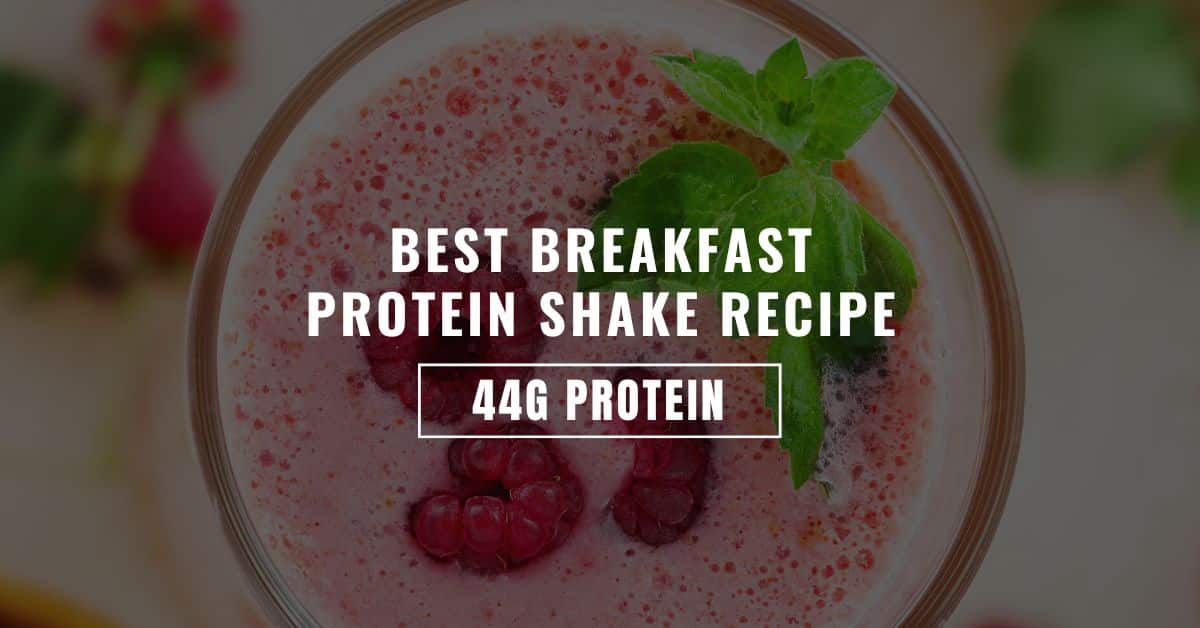 Best Breakfast Protein Shake Recipe | Ice Cream Flavor