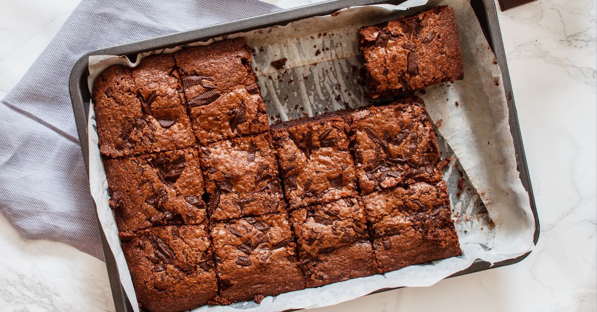 Vegan Turkish Coffee Brownie Recipe | Refined Sugar Free
