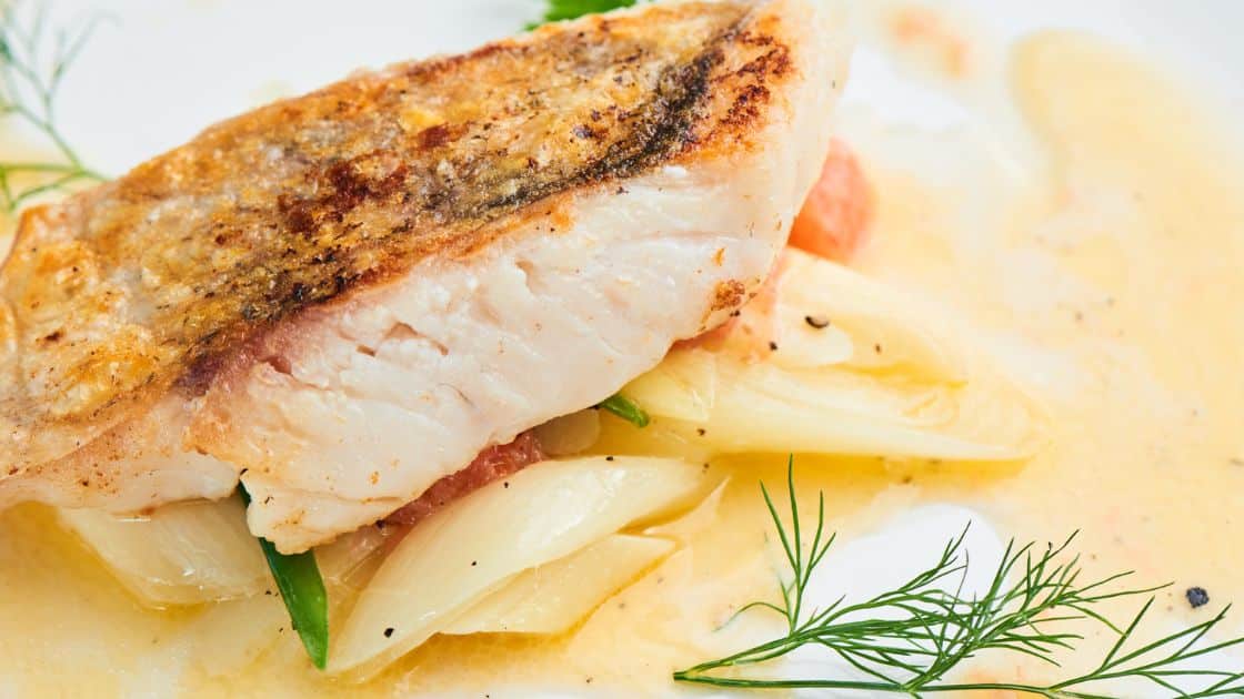 Baked Beurre Blanc Salmon Recipe | Low Carb and Mediterranean
