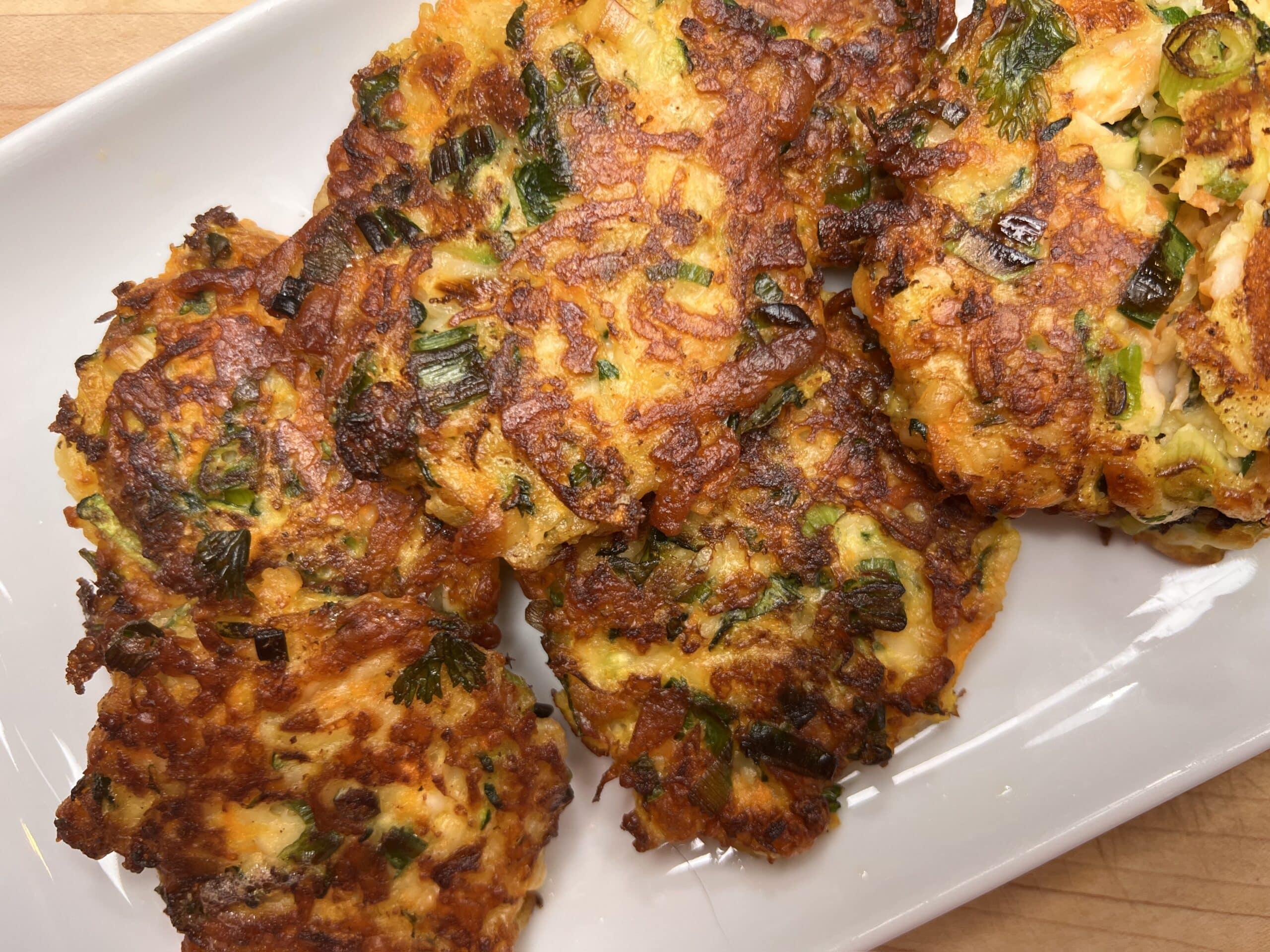 Keto Cheesy Hash Brown Recipe | Halloumi & Zucchini