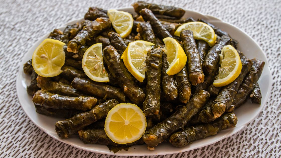 Stuffed Grape Leaves Recipe | Turkish Dolma Recipe