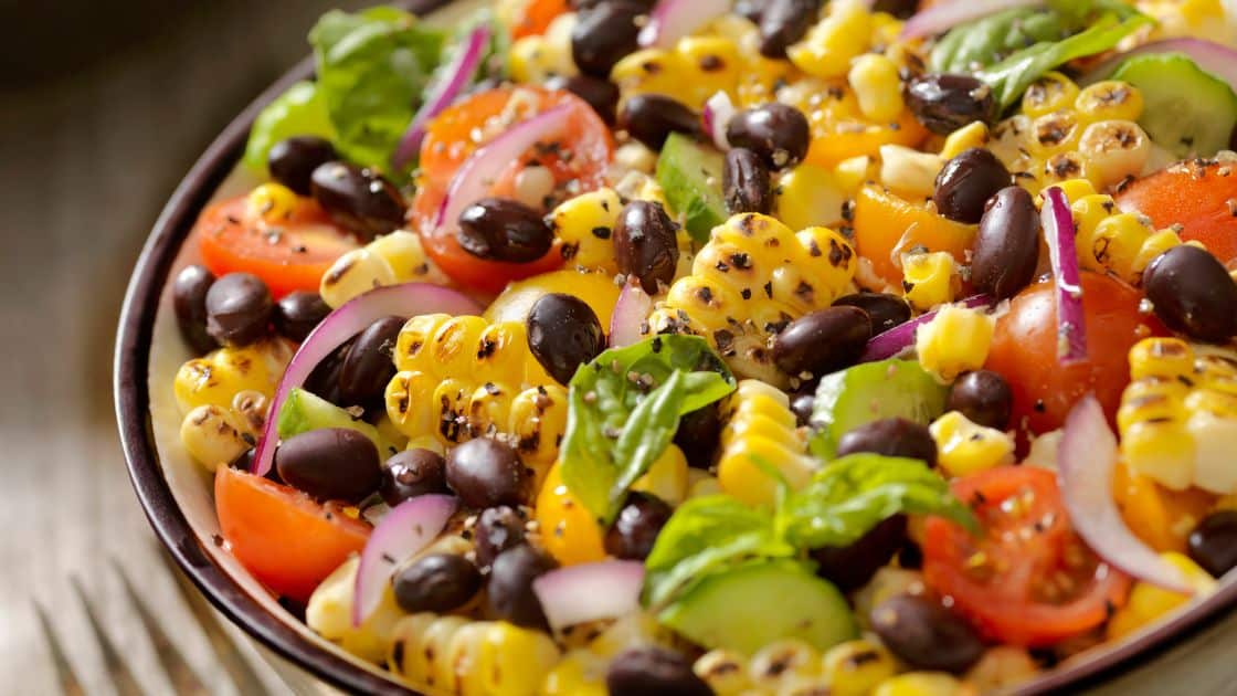 Low-Fat Three Bean Salad Recipe (Protein Package)
